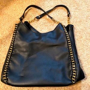Black and gold Bebe Purse